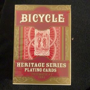 Pneumatic #1 1894 Heritage Series Bicycle Playing Cards Brand New Factory Sealed